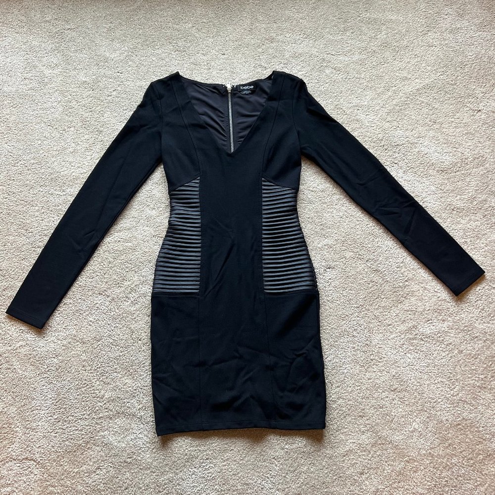 Bebe Black Dress - Size XS